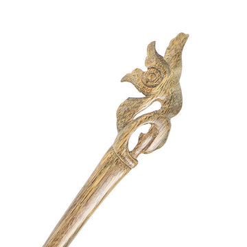 CrystalMood Handmade Wood Hair Stick Chinese Redbud Lignum-vitae